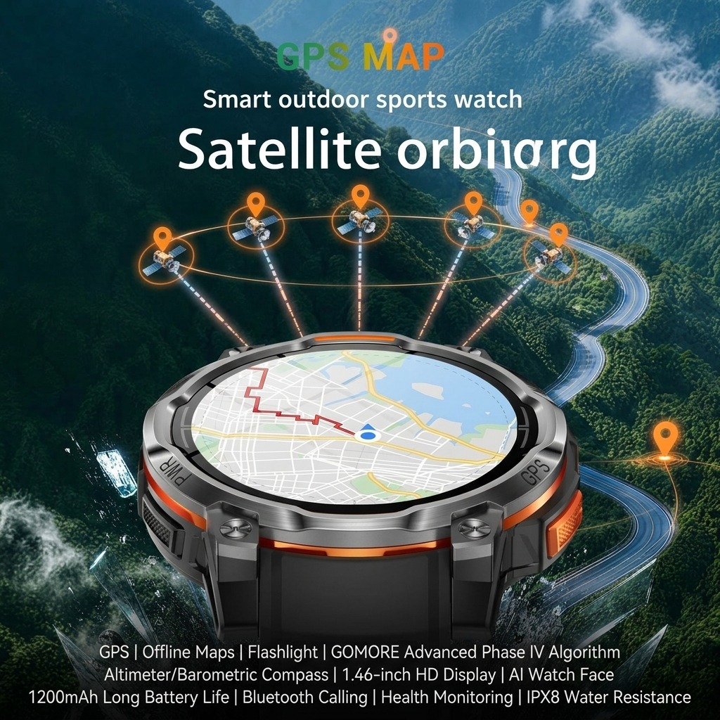 2026 Nieuwe Militaire VWAR GPS - Watch Vs Smartwatch recensie en prijs