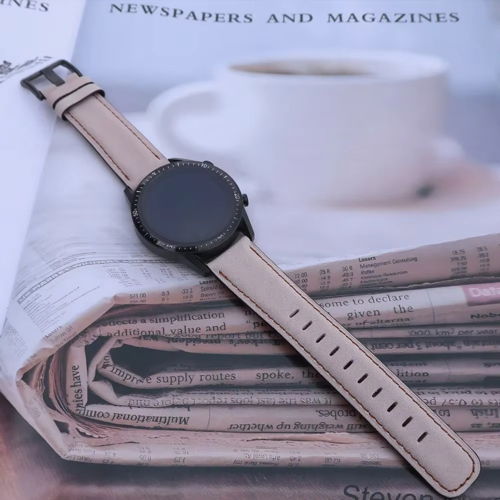 20 mm en 22 mm vintage leren b - Smartwatch Vintage Watches For Women recensie en prijs