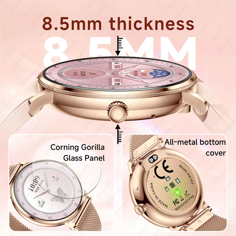 2026 Nieuwe Mode Dames Smartwa - Watches Ladies Smartwatch recensie en prijs