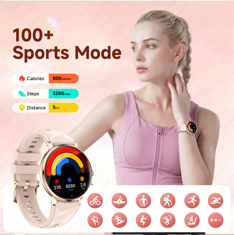 2026 Nieuwe Mode Dames Smartwa - Watches Ladies Smartwatch recensie en prijs