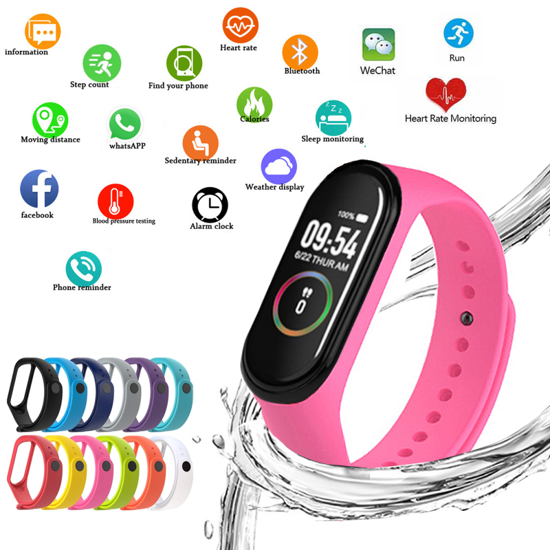 M4 Slimme Waaks Sport Polsband - Smartwatch Watches Brands For Women recensie en prijs