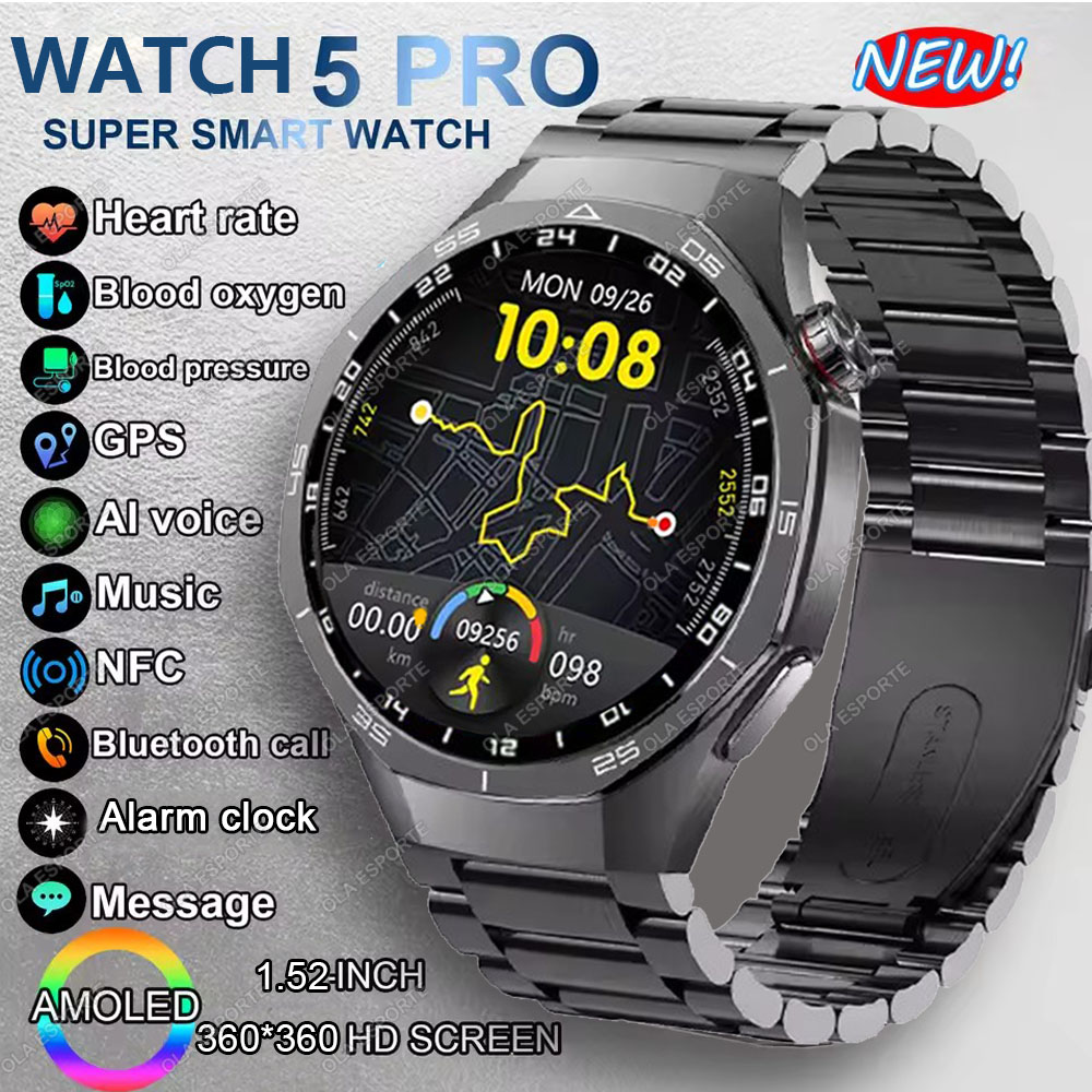 Nieuwe Watch 5 Pro Smartwatch  - Smartwatch Watches For Women With Gps recensie en prijs