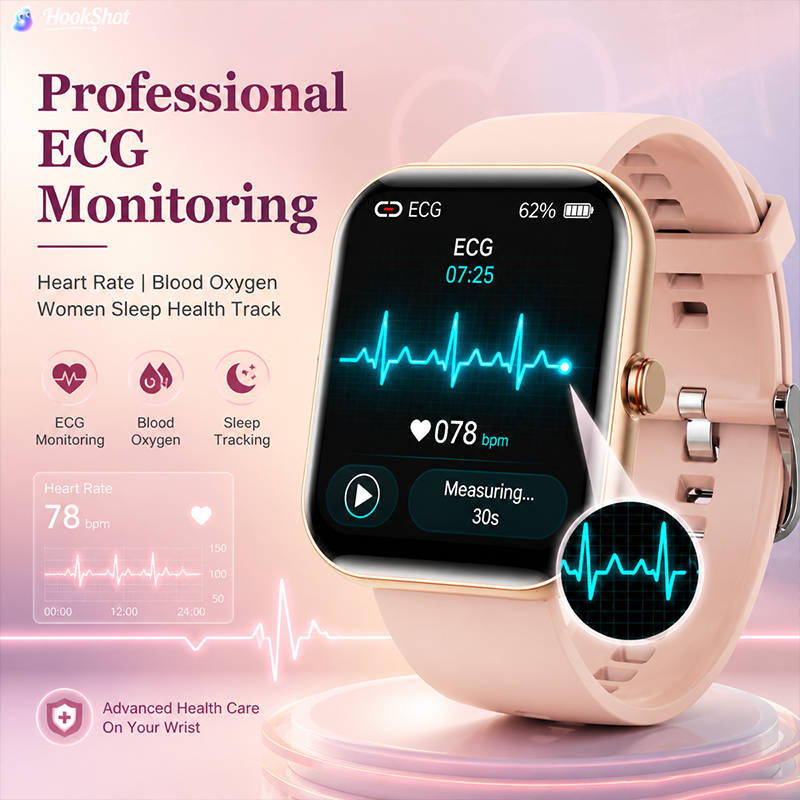 Dames Smartwatch BT Oproep Har - Watches Ladies Smartwatch recensie en prijs