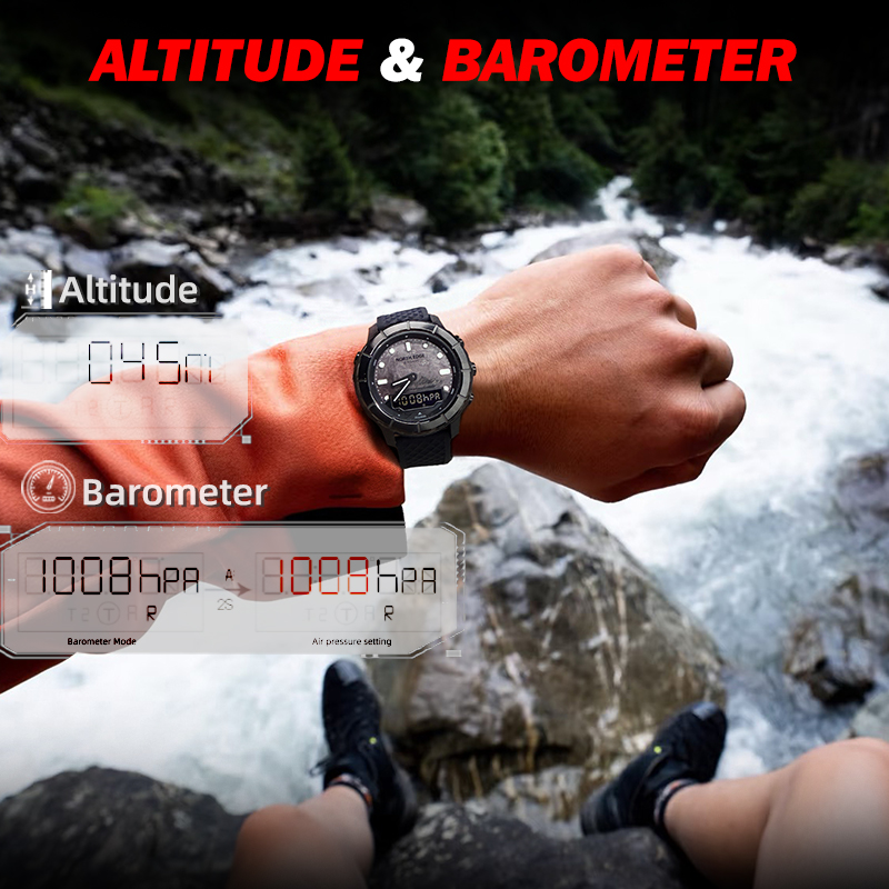 NORTH EDGE THARSIS Herenhorlog - Altimeter Compass Watch recensie en prijs