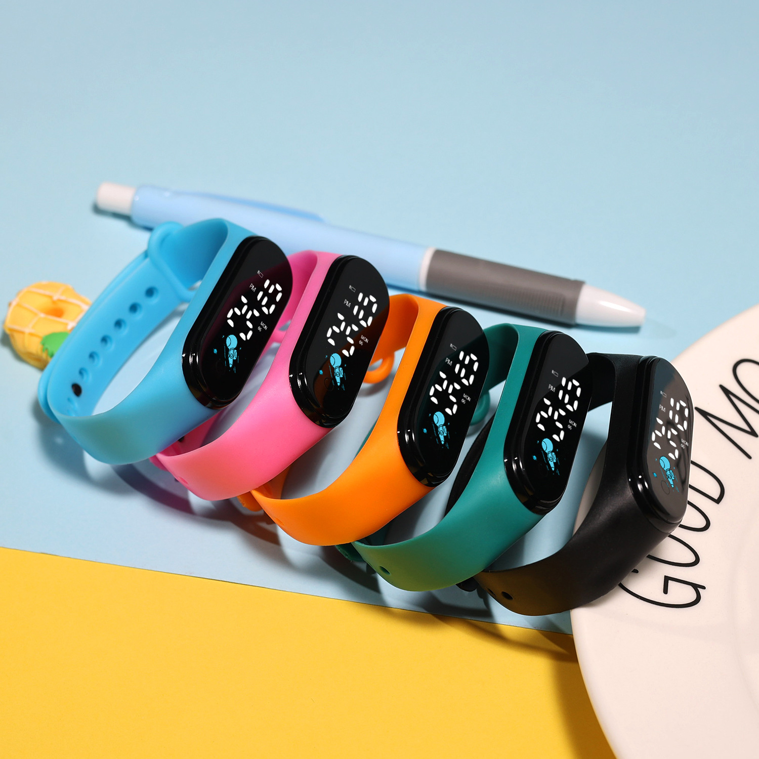 Kawaii Smart Watch voor kinder - Smartwatch Digital Watches For Kid Girl recensie en prijs